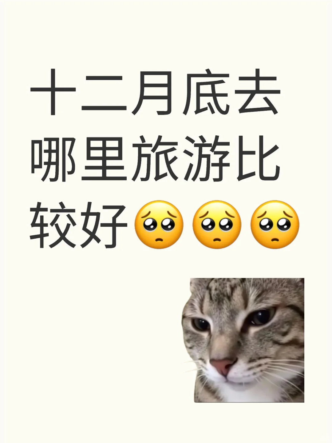 十二月底去哪里旅游比较好🥺🥺🥺