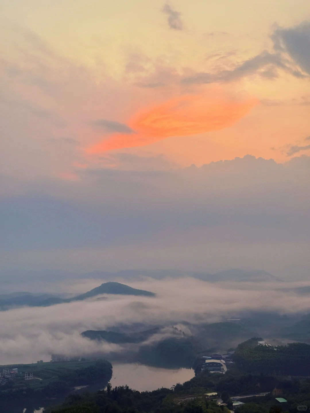 山岔湾追日出失败记🌄
