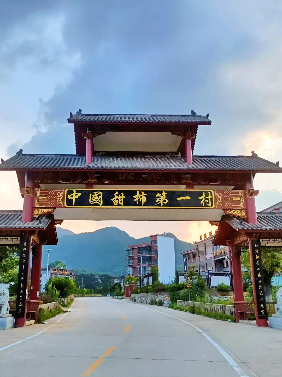 我从未见过如此盛大的秋天🍂赏秋摘柿