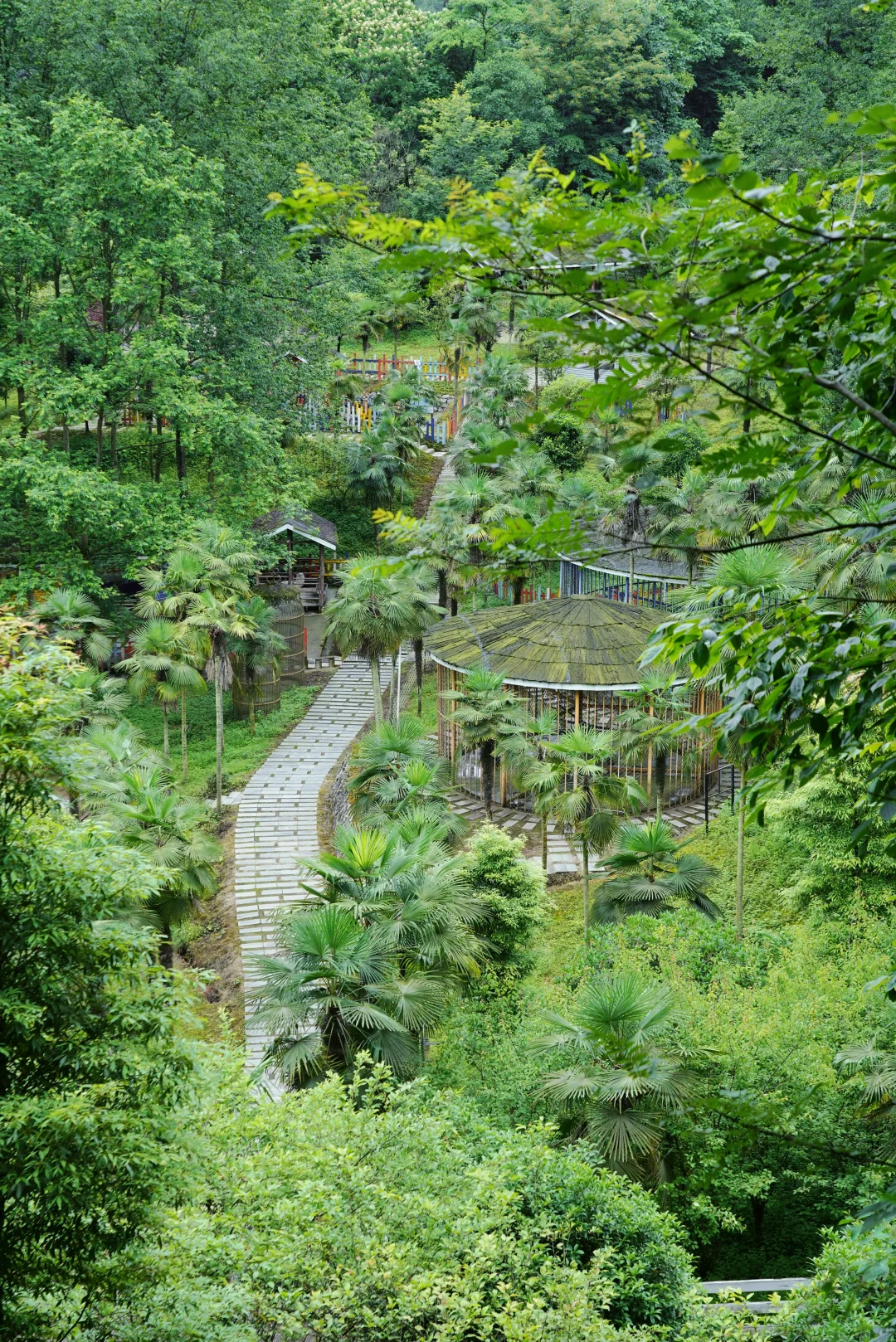 在闭园前，最后去了一次花溪谷