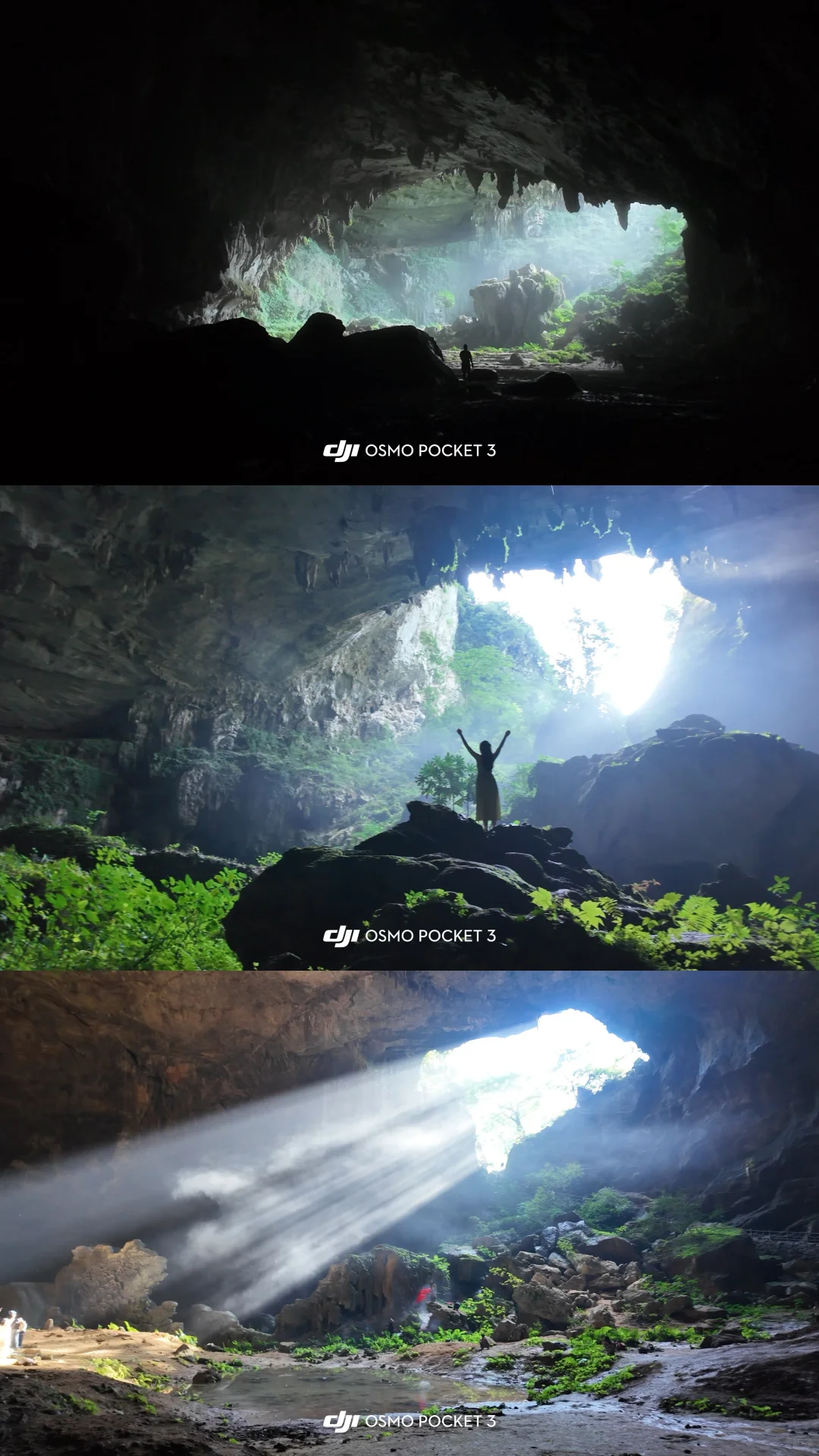 于是321跳进广西天坑!