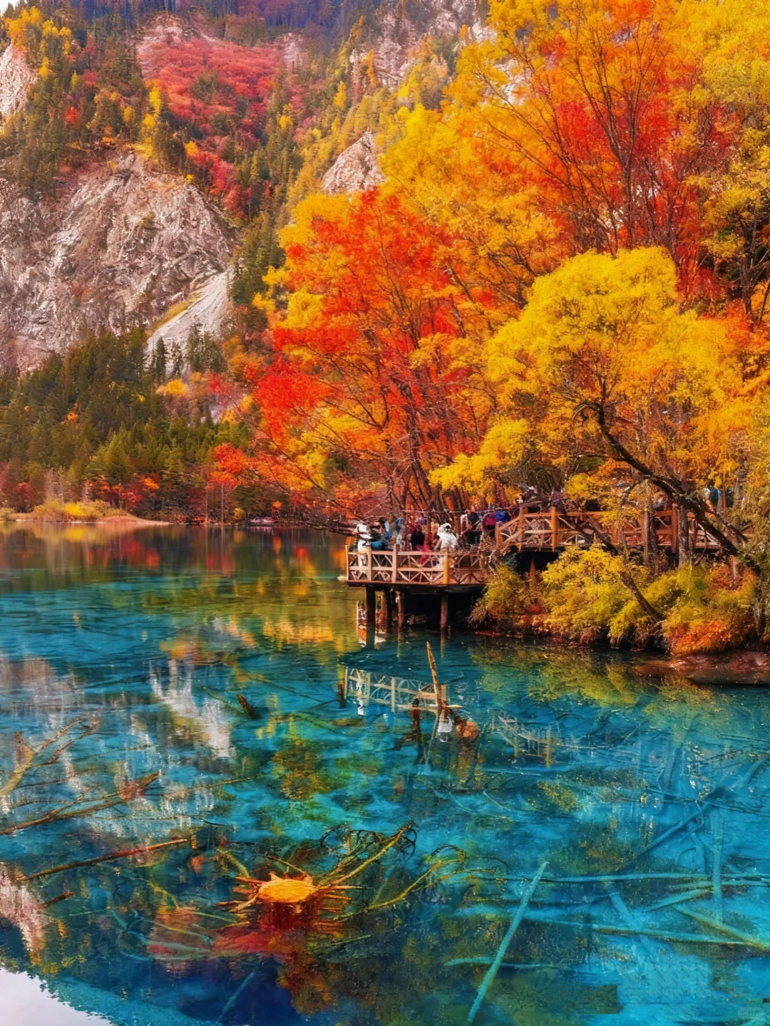 人生建议 10-11月一定要来九寨沟看秋日童话