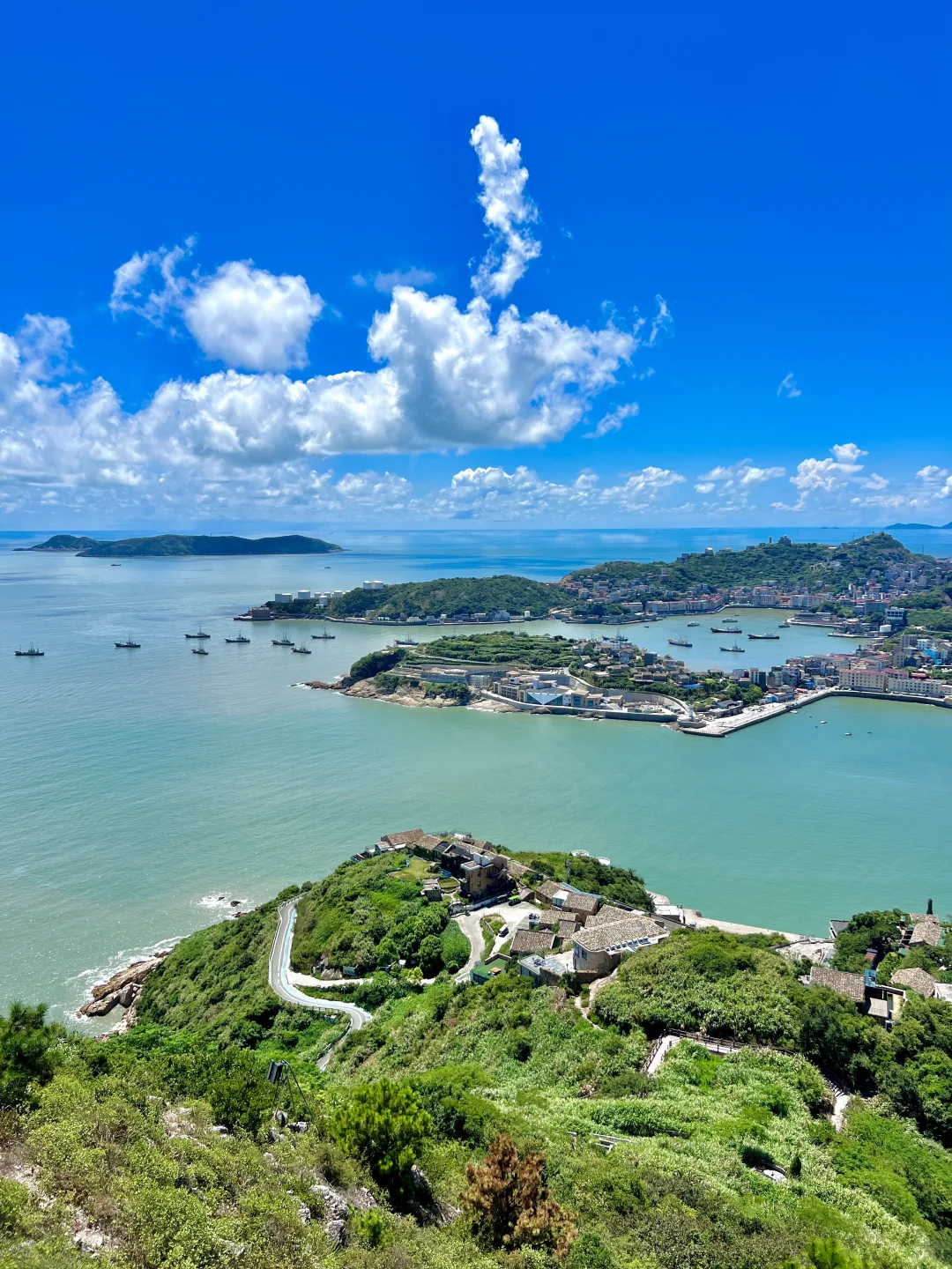 不是意大利❗️是浙江被严重低估的七彩渔村❗️