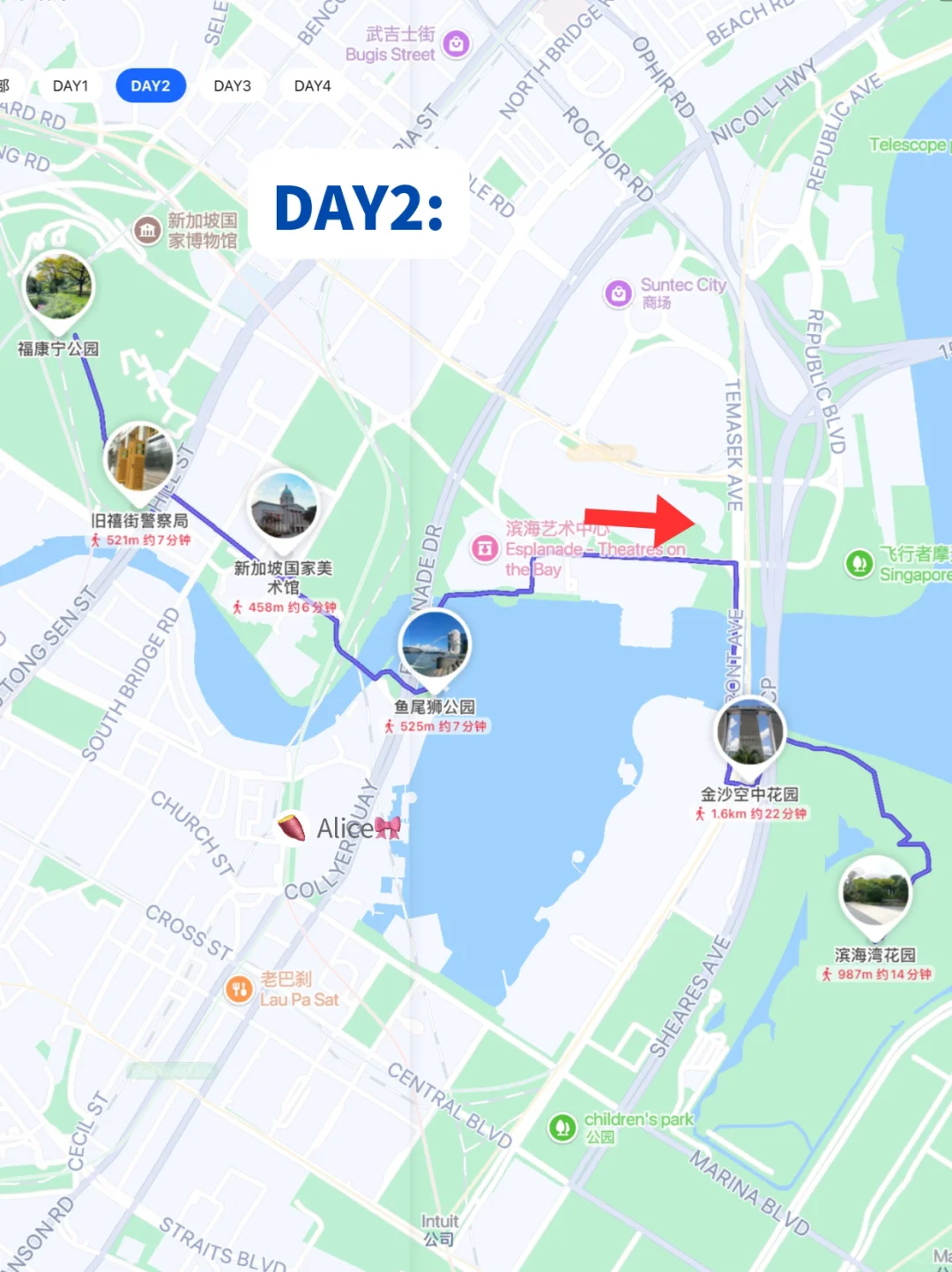 新加坡已回！J人对自己的旅游攻略甚是满意..