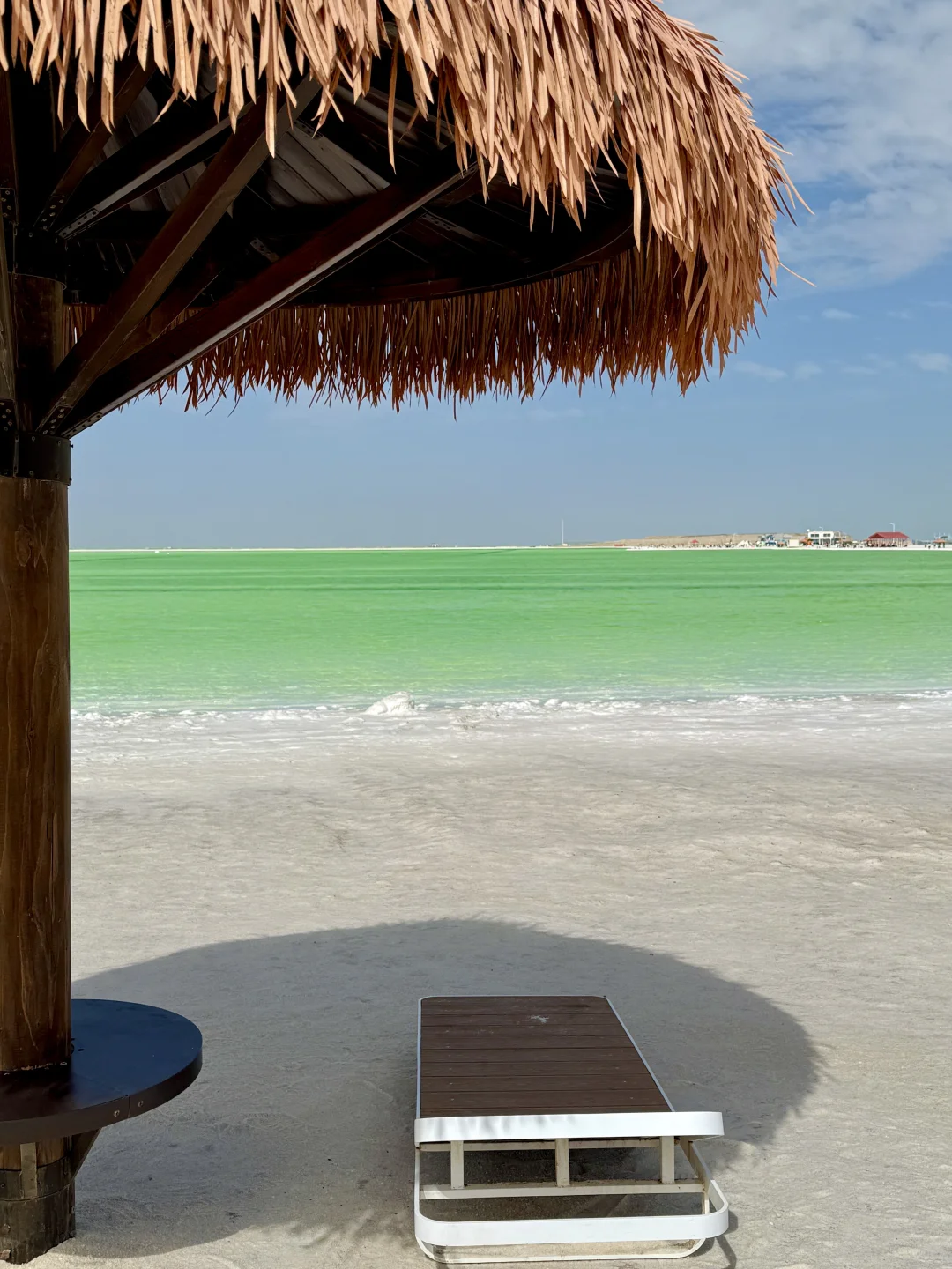 察尔汗盐湖|上帝打翻的青苹果汁🍏