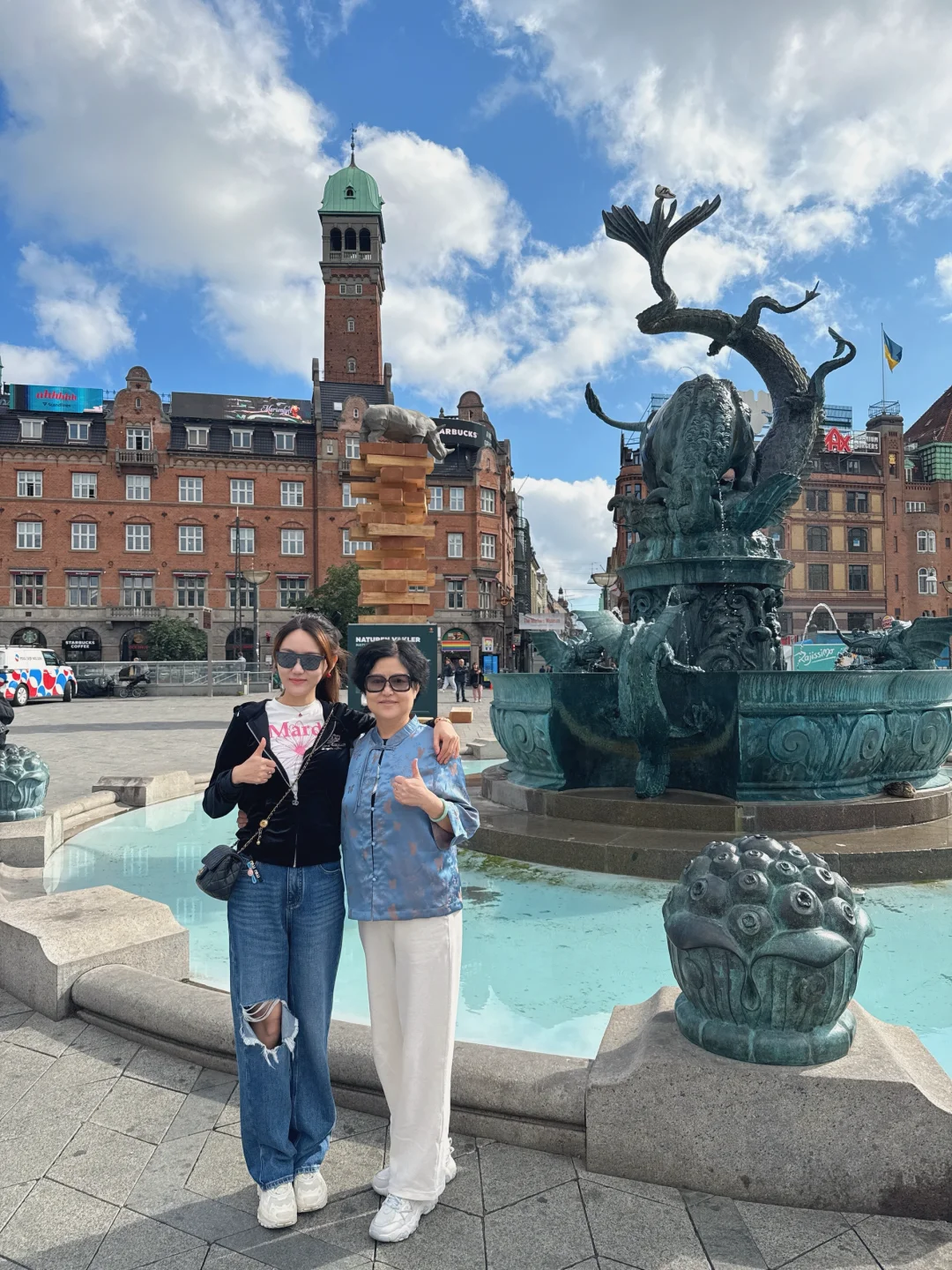 我的北欧旅行搭子,老妈!!丹麦太美腻了🇩🇰