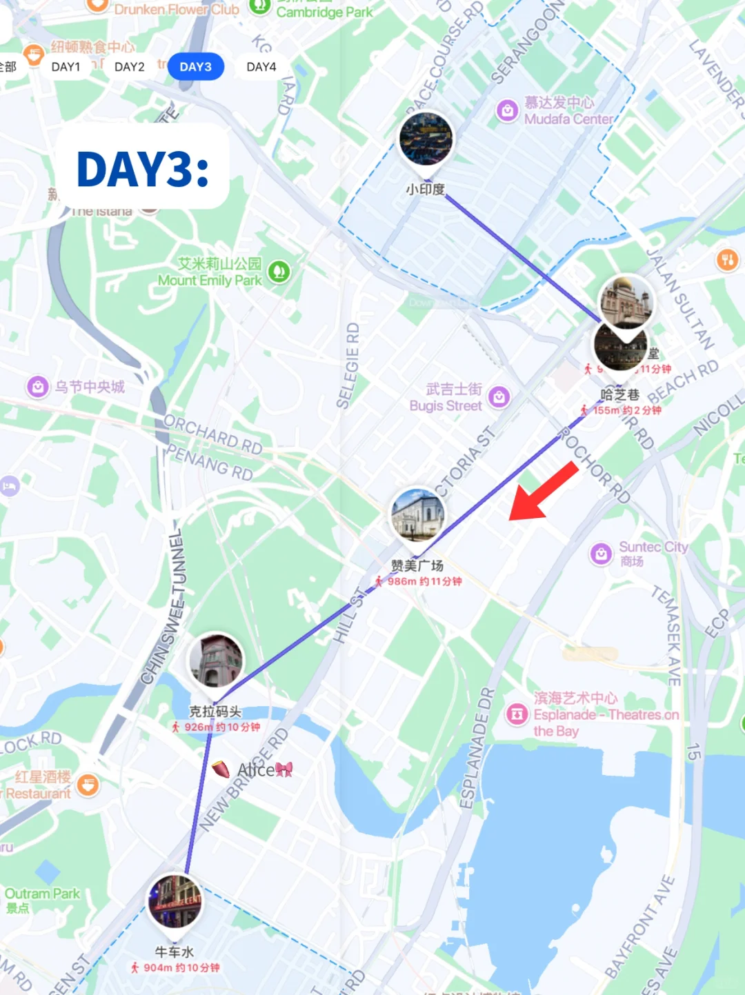 新加坡已回！J人对自己的旅游攻略甚是满意..