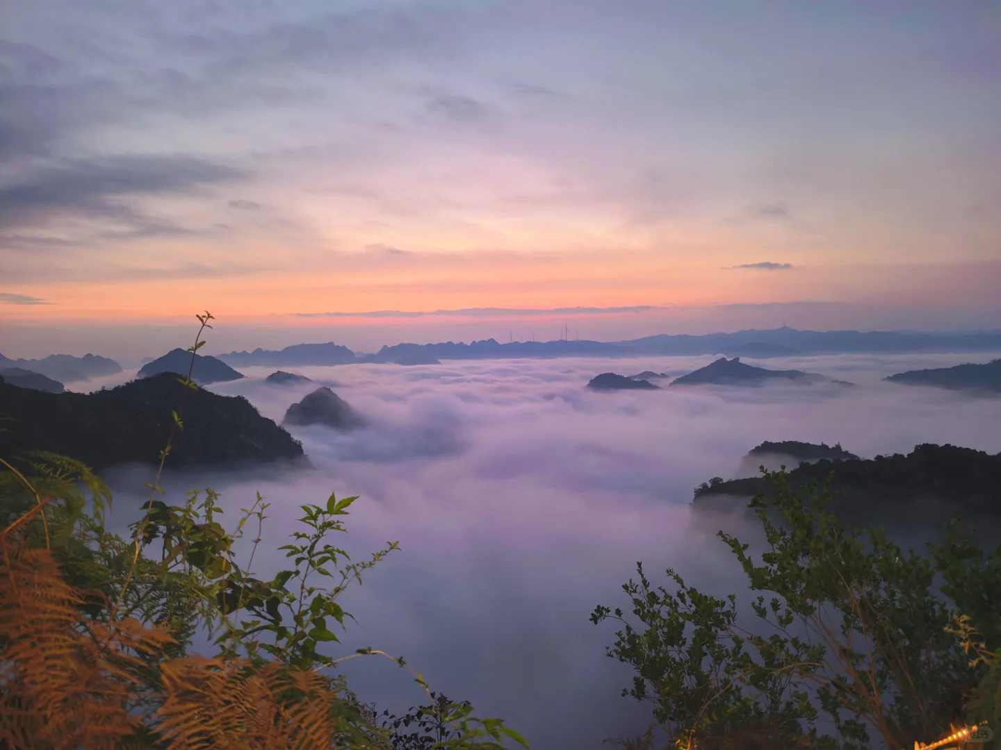 田东作登岜皓云海日出