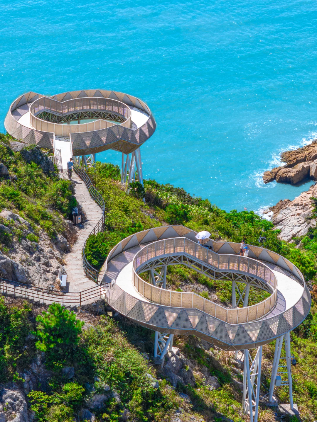 不是意大利❗️是浙江被严重低估的七彩渔村❗️