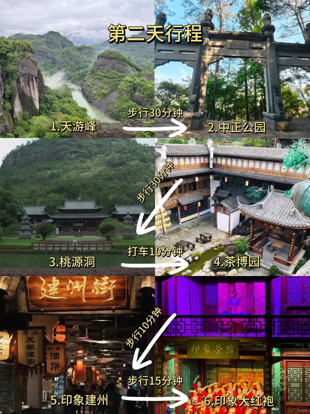 武夷山省心旅游攻略📍两天一晚（附详细路线