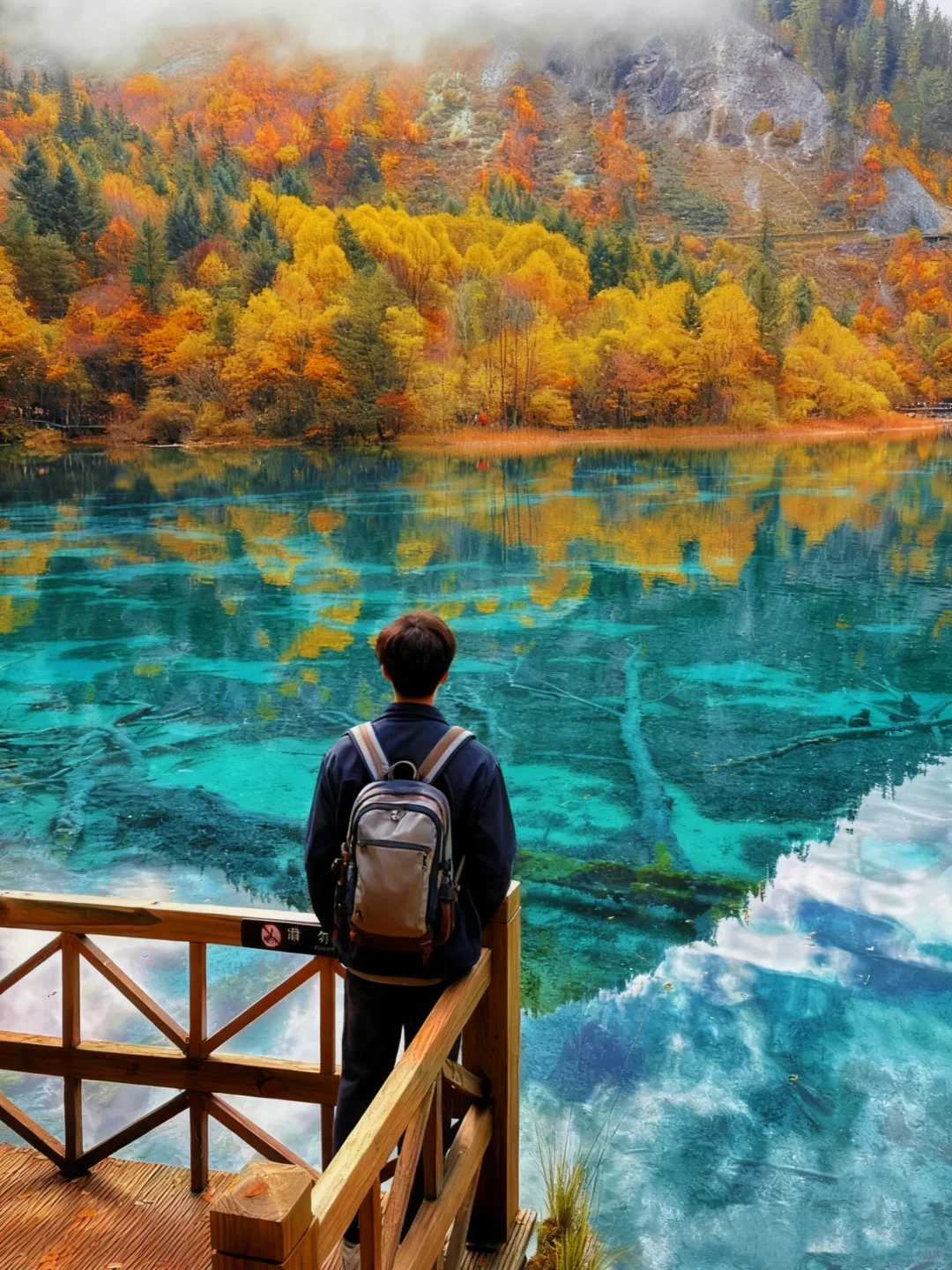 人生建议 10-11月一定要来九寨沟看秋日童话