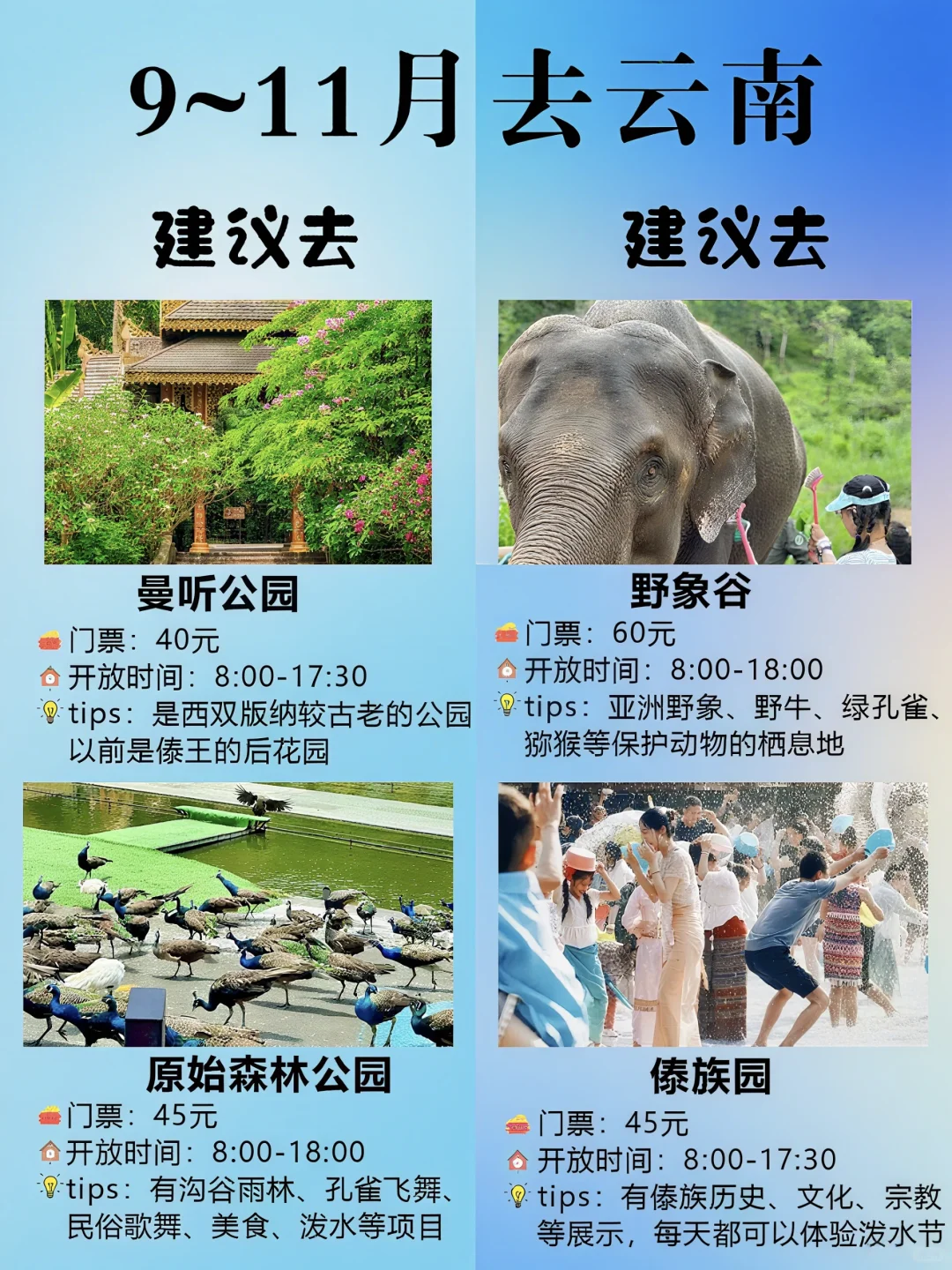 9~11月💡纯玩天花板云南5天💰人均1k+