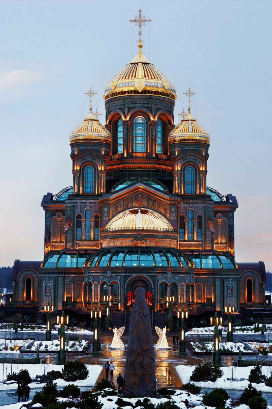 1w元俄罗斯18天…蓝冰极光教堂帝王蟹太香了!