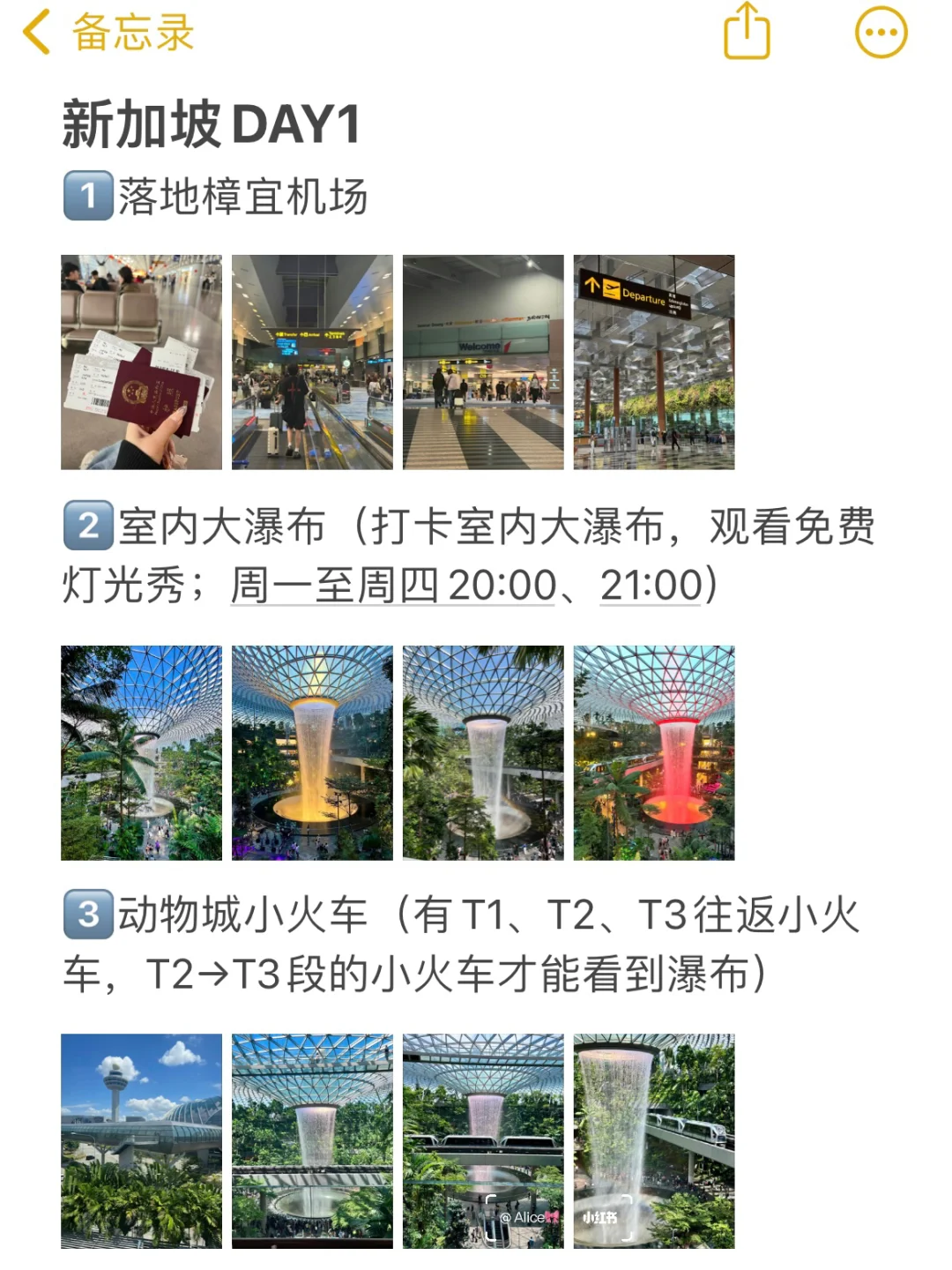 新加坡已回！J人对自己的旅游攻略甚是满意..