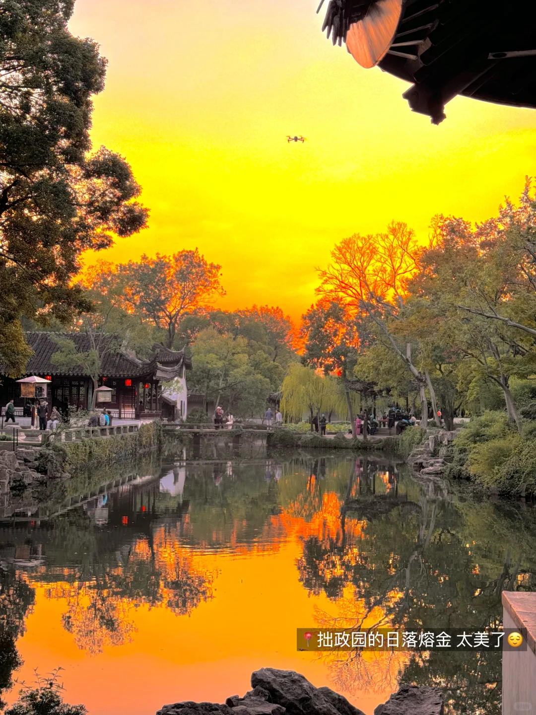 以为乌镇很美了，直到我去了苏州。。。。。。