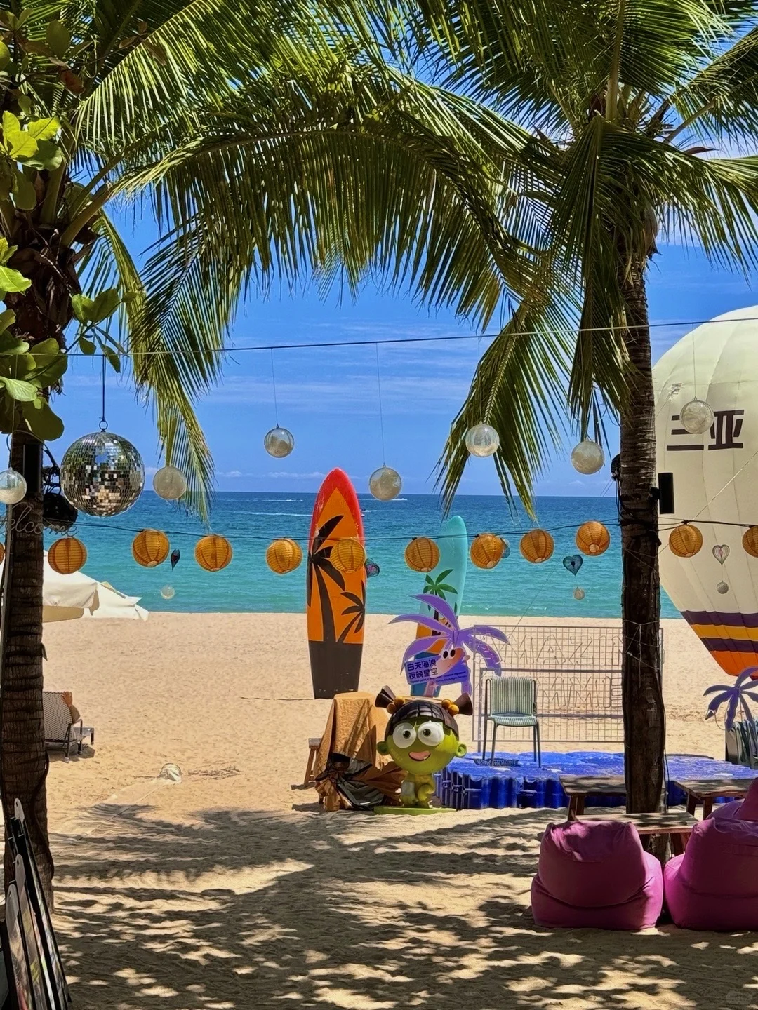 三亚大东海！！有一种不在国内的美！！！！🏝️