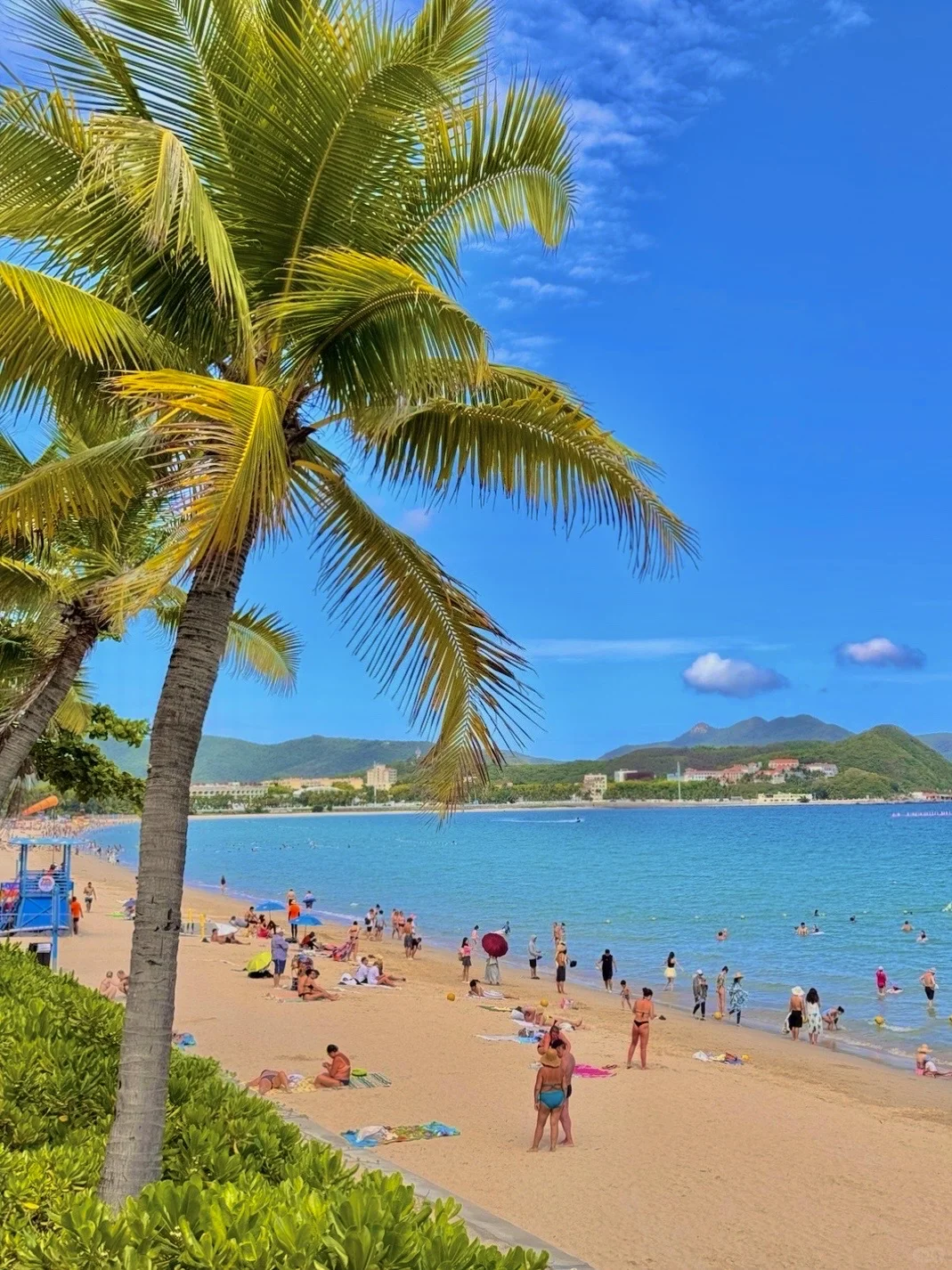 三亚大东海！！有一种不在国内的美！！！！🏝️