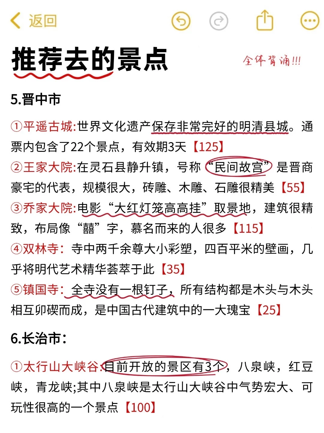 山西已回来说说我的感受(纯主观勿喷）