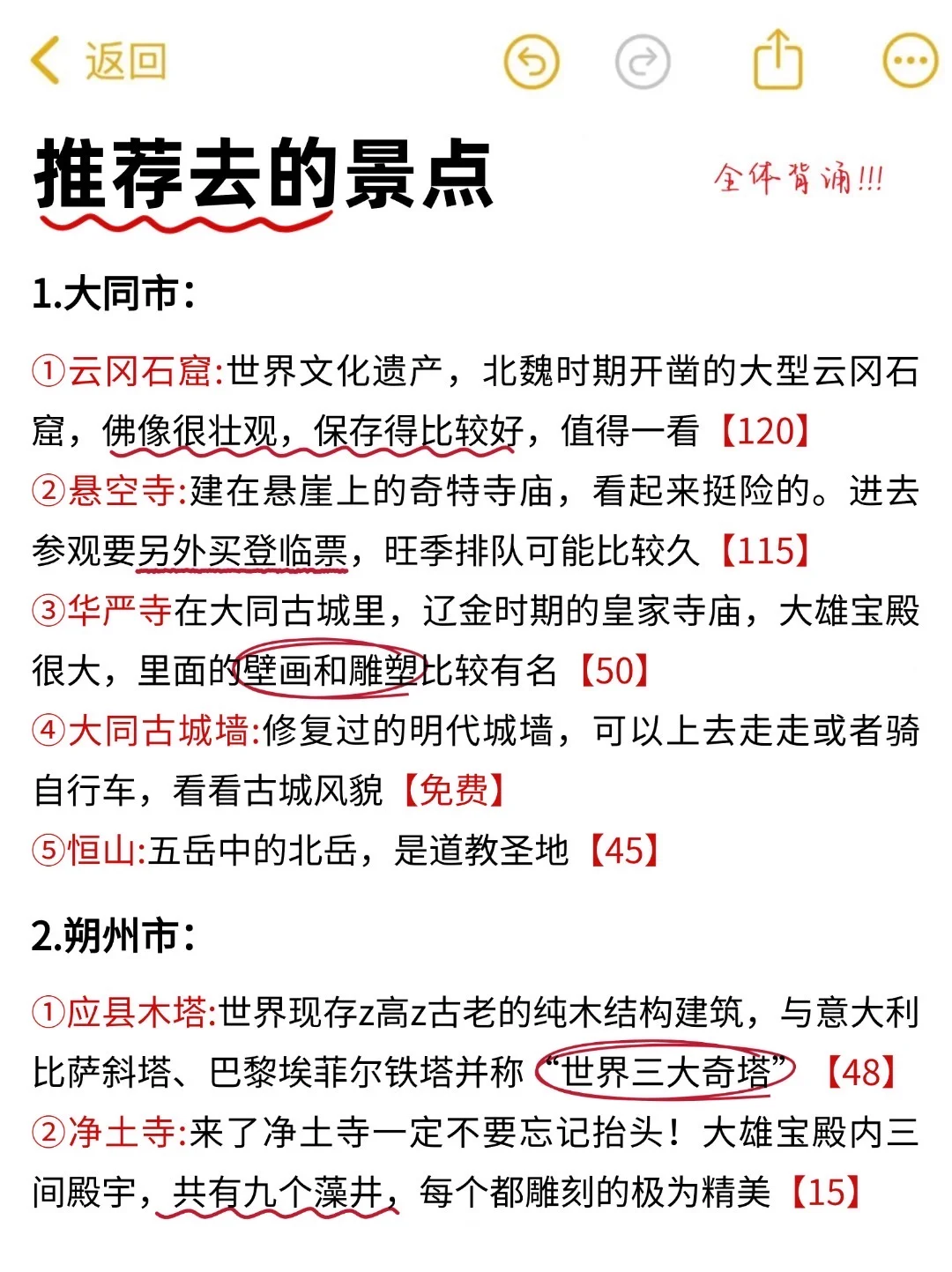 山西已回来说说我的感受(纯主观勿喷）
