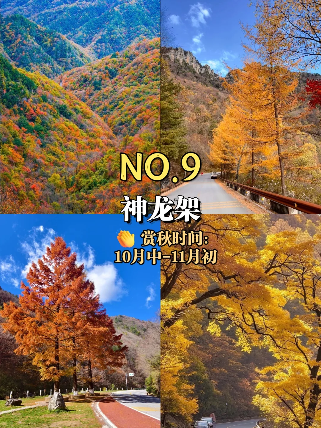 国庆穷游必去的9处大绝美赏秋好去处❗