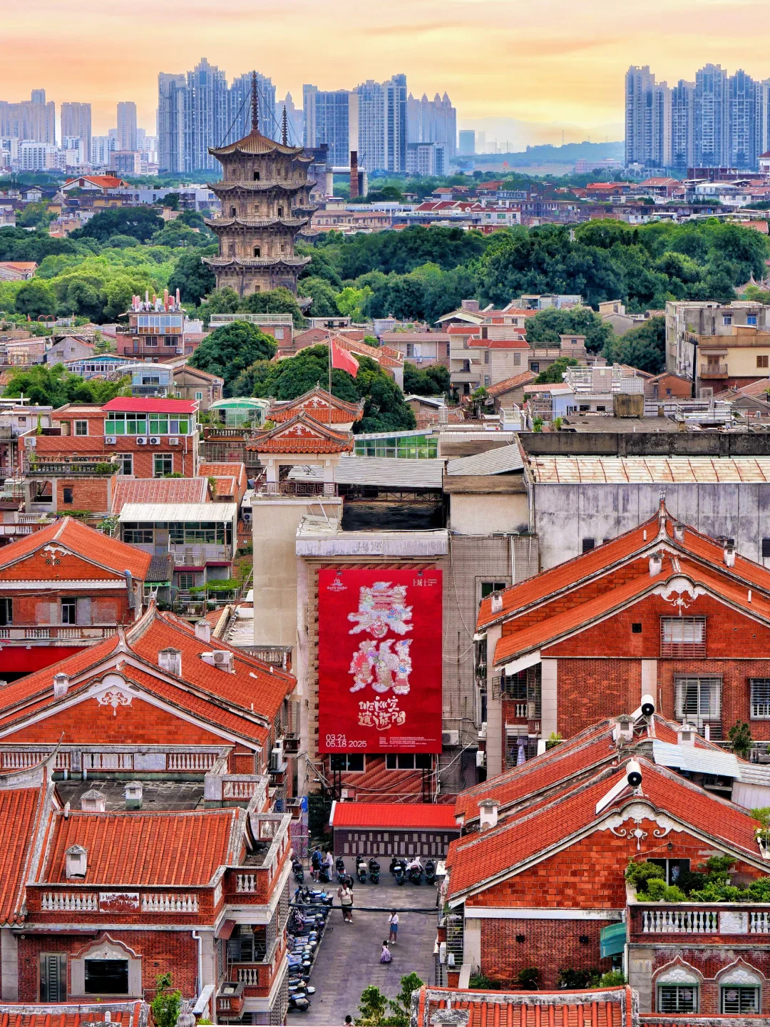 为了这❶❽张照片,我特意去了趟泉州❗️附机位