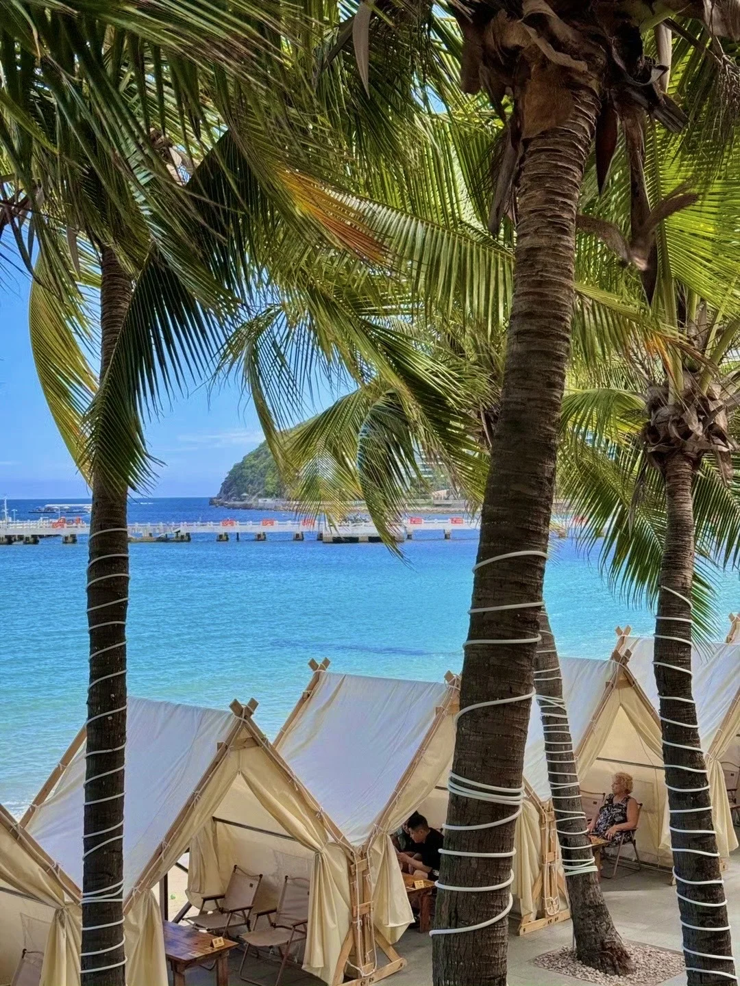 三亚大东海！！有一种不在国内的美！！！！🏝️