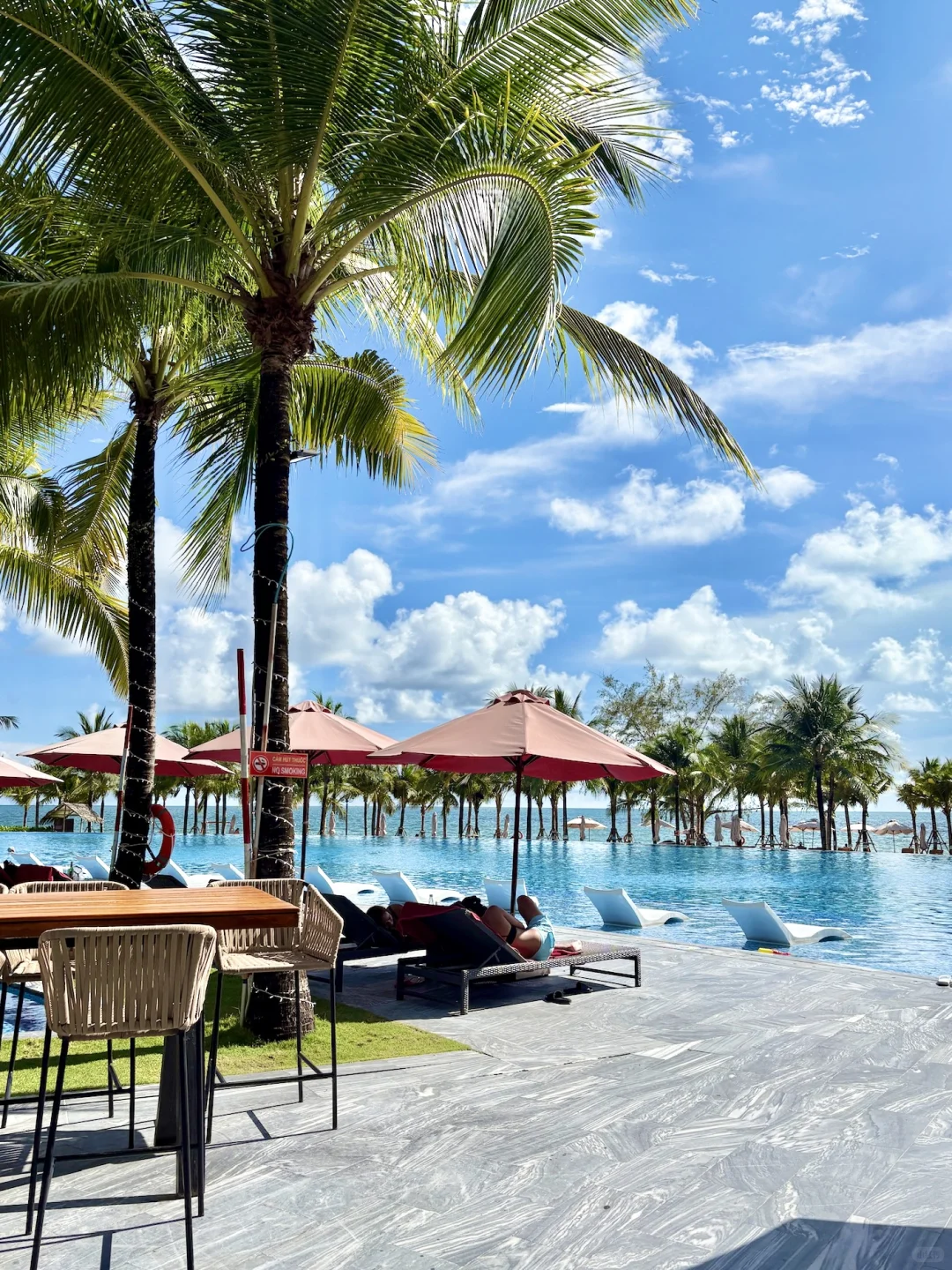 越南🇻🇳富国岛度假村太chill了～日落很美！