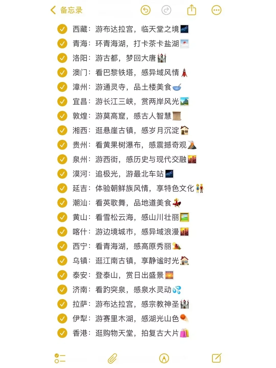女孩子60岁前值得打卡的城市清单✨