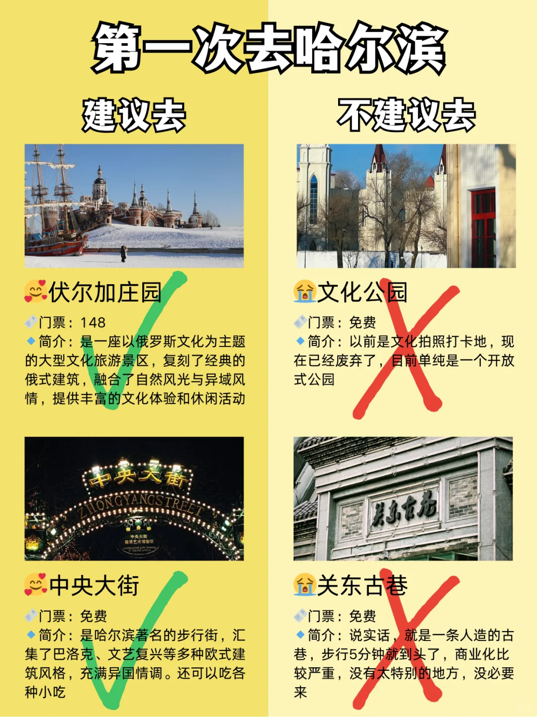 哈尔滨旅游红黑榜！血泪教训整理