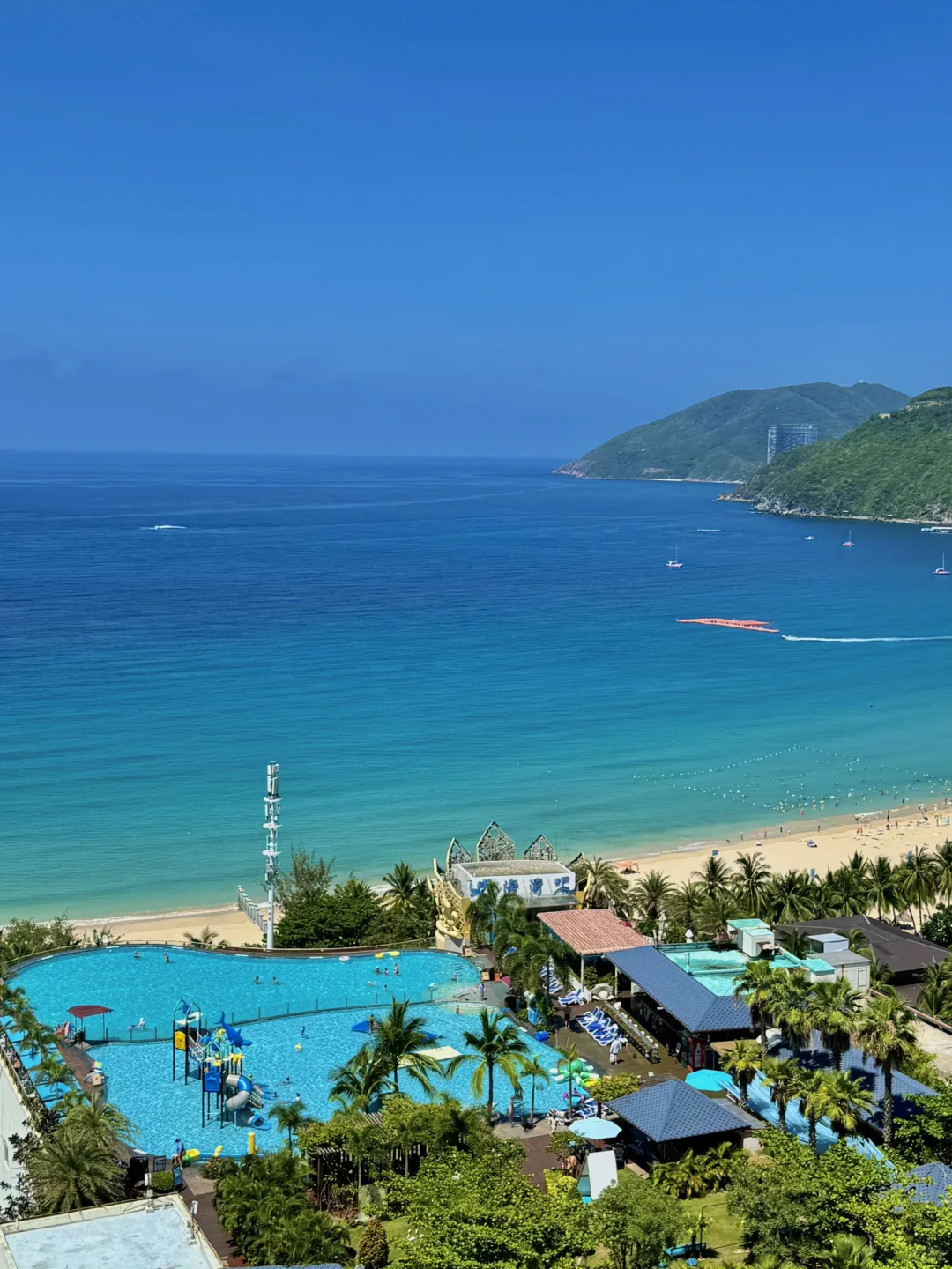 三亚大东海！！有一种不在国内的美！！！！🏝️