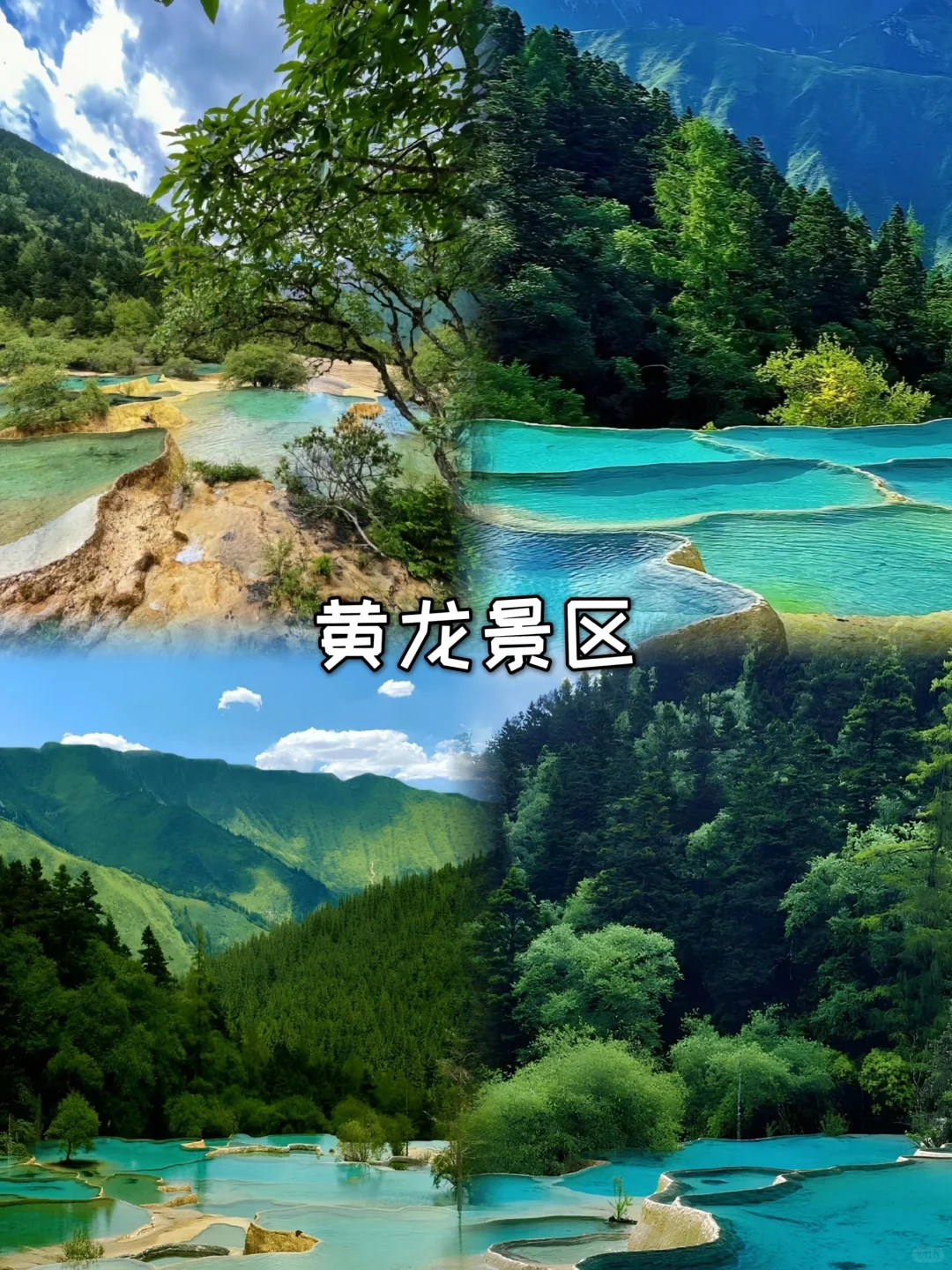 成都+九寨沟五日游❗10-11月两人1000+💃