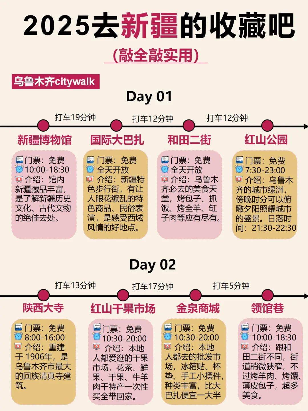 7-9月去新疆旅游前，听点不一样的大实话…