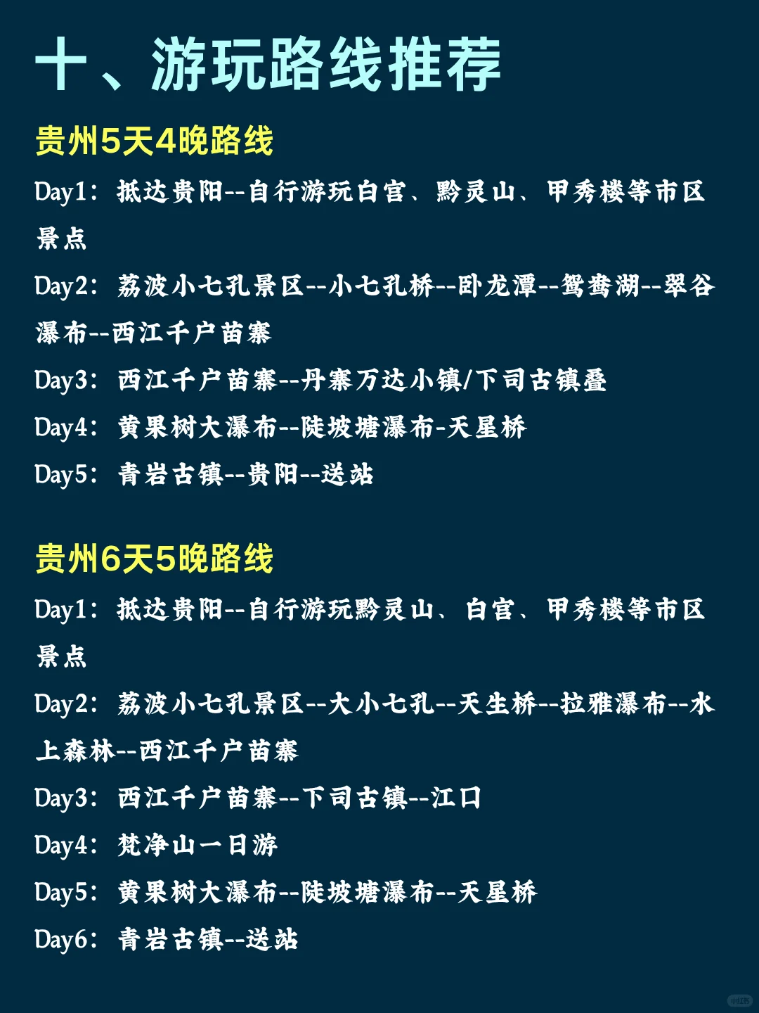 哇塞！P人被男友做的贵州旅游攻略惊艳到了