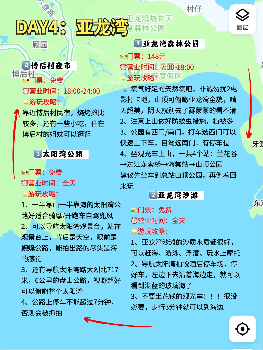 对自己复盘的三亚5日游攻略满意到睡不着！！