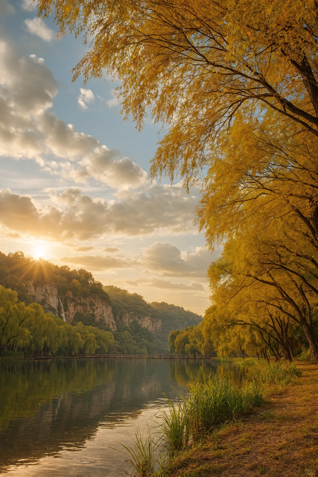 逃离人海!京郊这条“百里画廊”美成油画