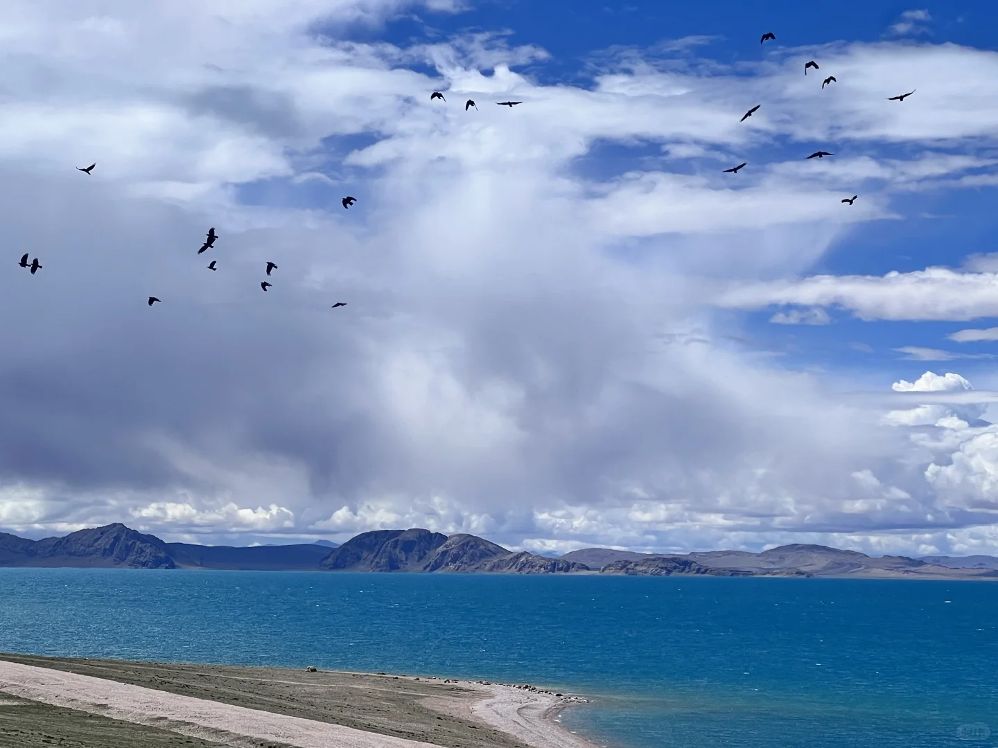 西藏的湖真的太震撼了！