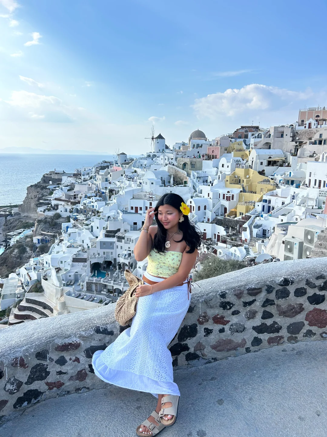 太喜欢圣托里尼了！🇬🇷