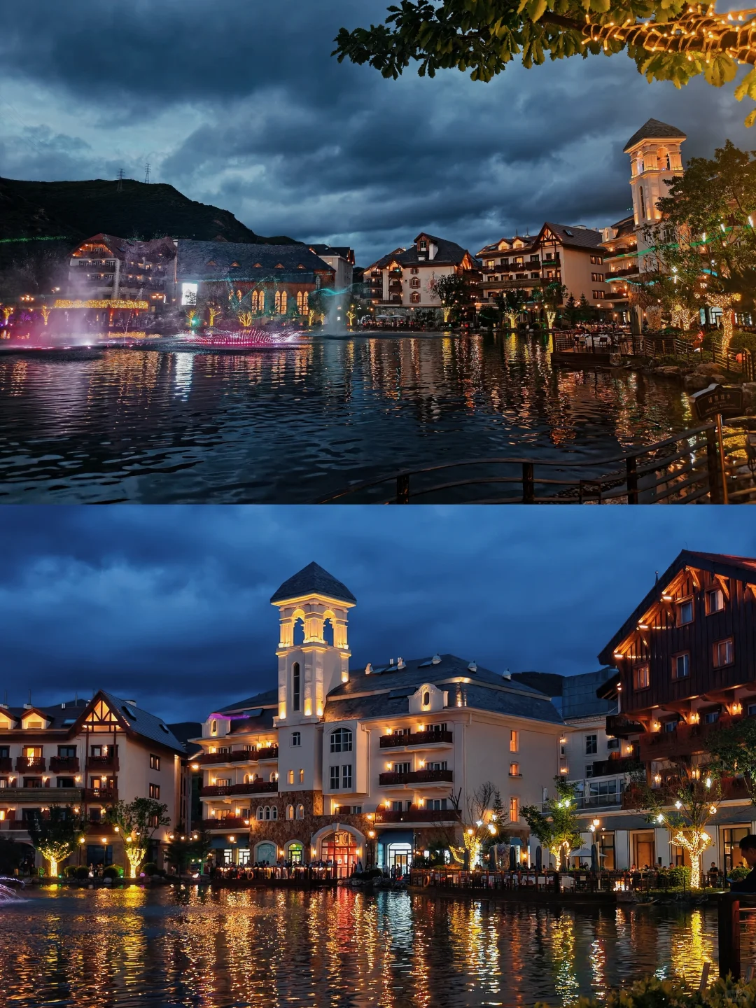 10月5日实拍，崇礼梧桐大道必冲，py圈 99+