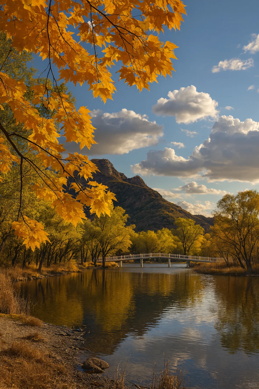 逃离人海!京郊这条“百里画廊”美成油画