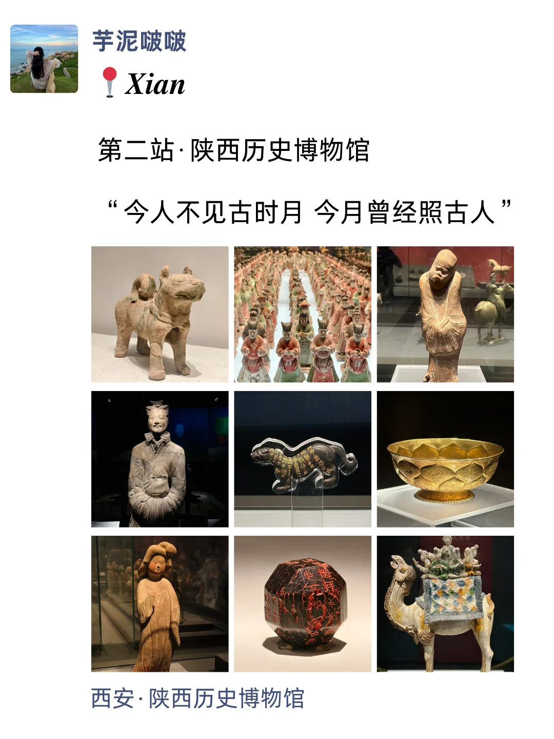 至于吗🤦‍♀这姐去西安发这么多条朋友圈