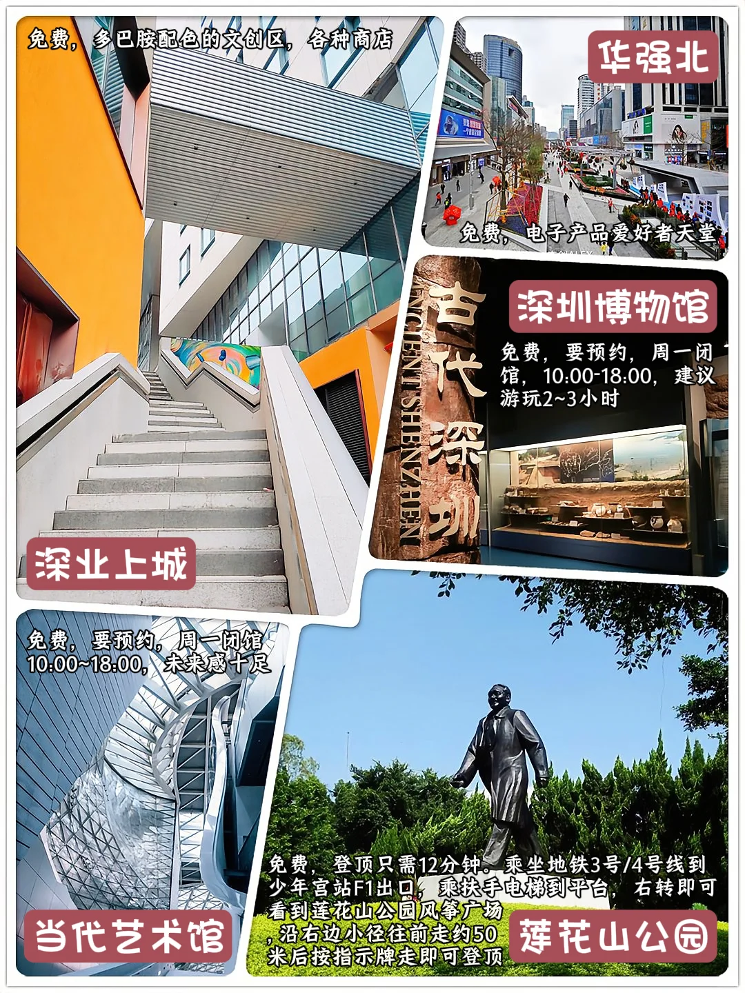坐着地铁逛深圳！去20℃的冬日都市city一下