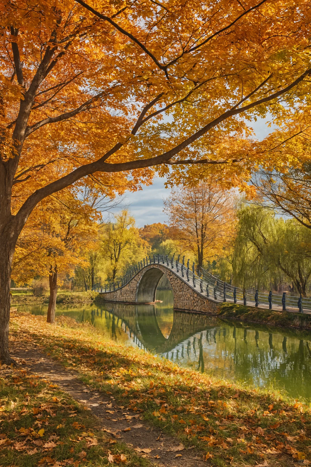 逃离人海!京郊这条“百里画廊”美成油画