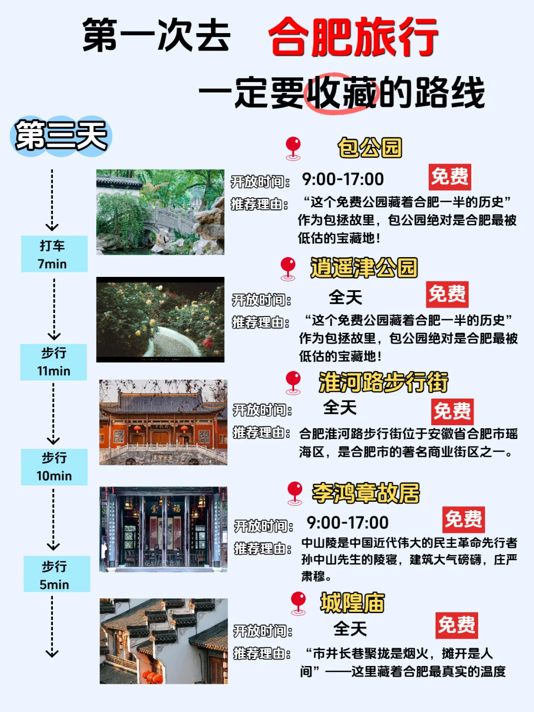 合肥旅游（终极版3天2夜）