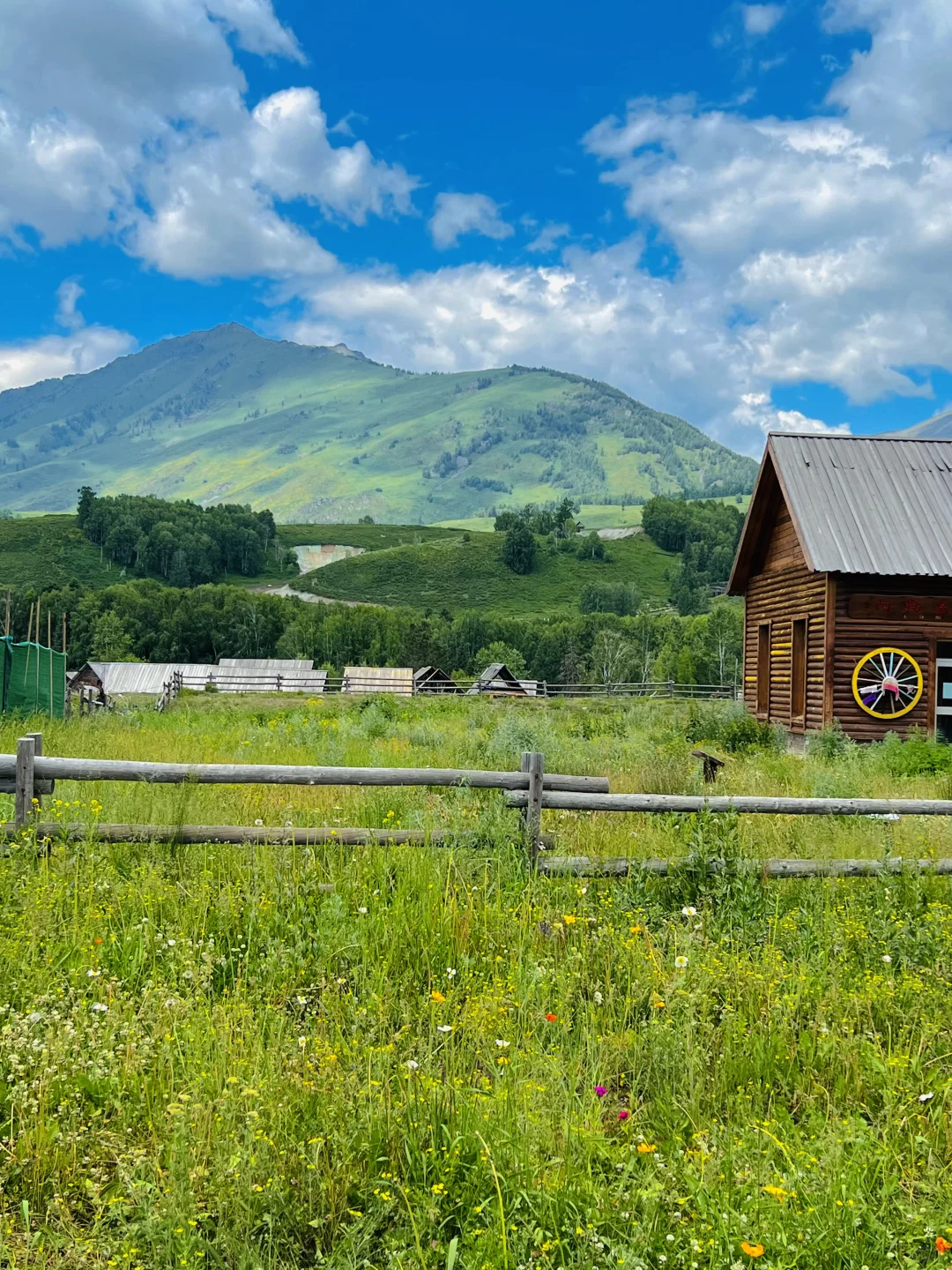 我的阿勒泰，如画般的禾木村🖼️