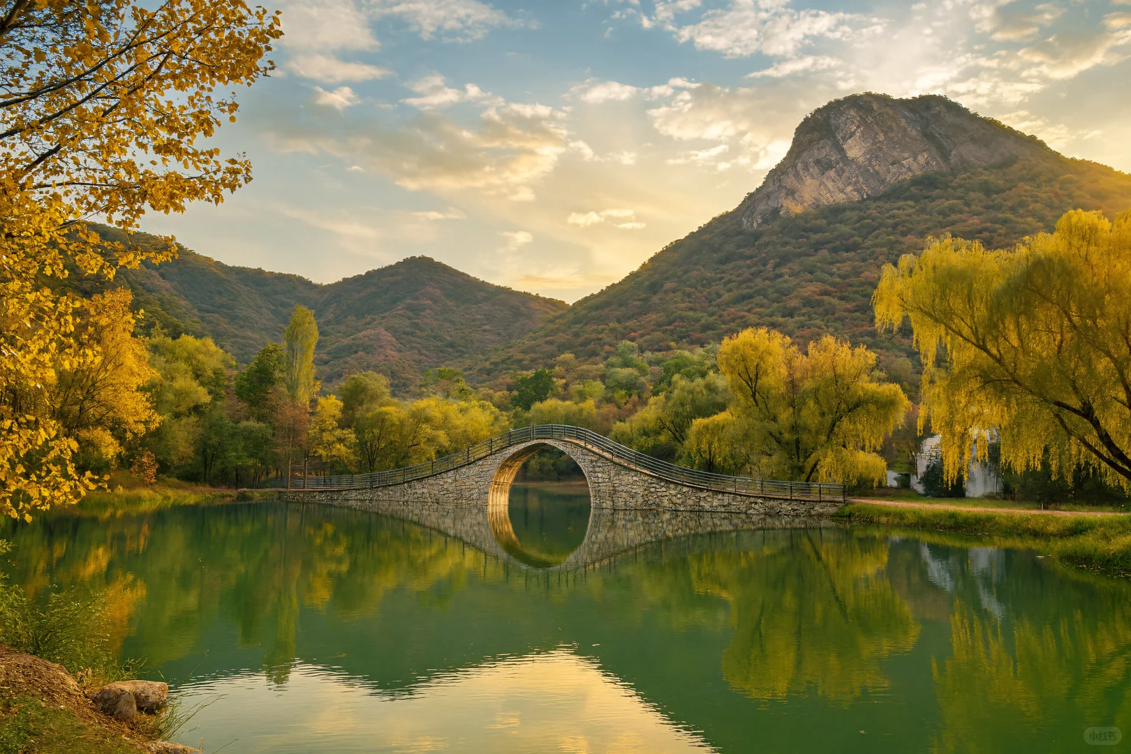 逃离人海!京郊这条“百里画廊”美成油画