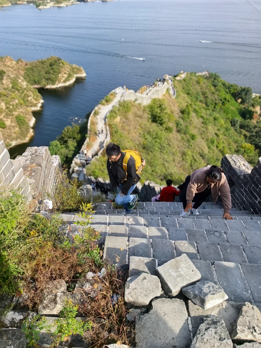 唐山旅游，这地方必须去，长城入水，第一次见