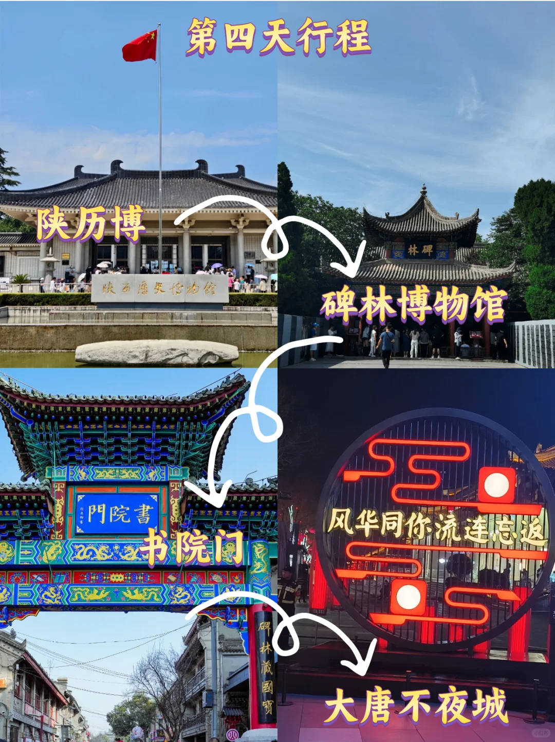 📍西安旅游，一家三口带娃5天4晚人1k🔥