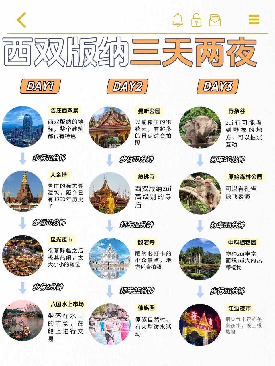 超全西双版纳旅游攻略来啦🎉三日游路线打卡