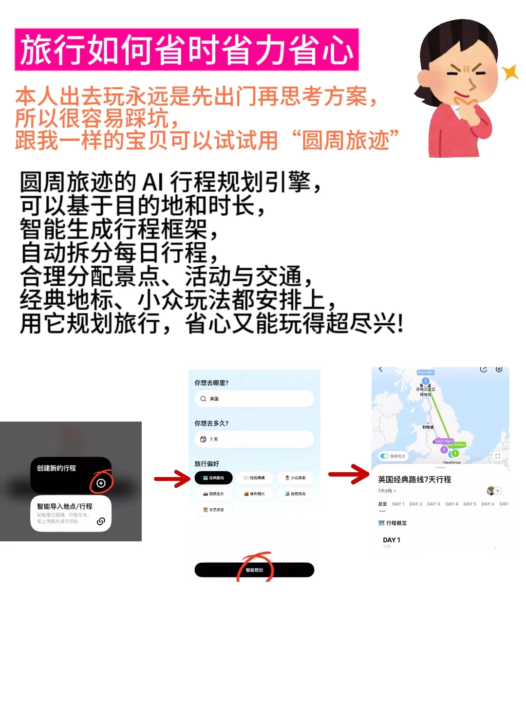 女大穷游攻略之省心省力省时版✨