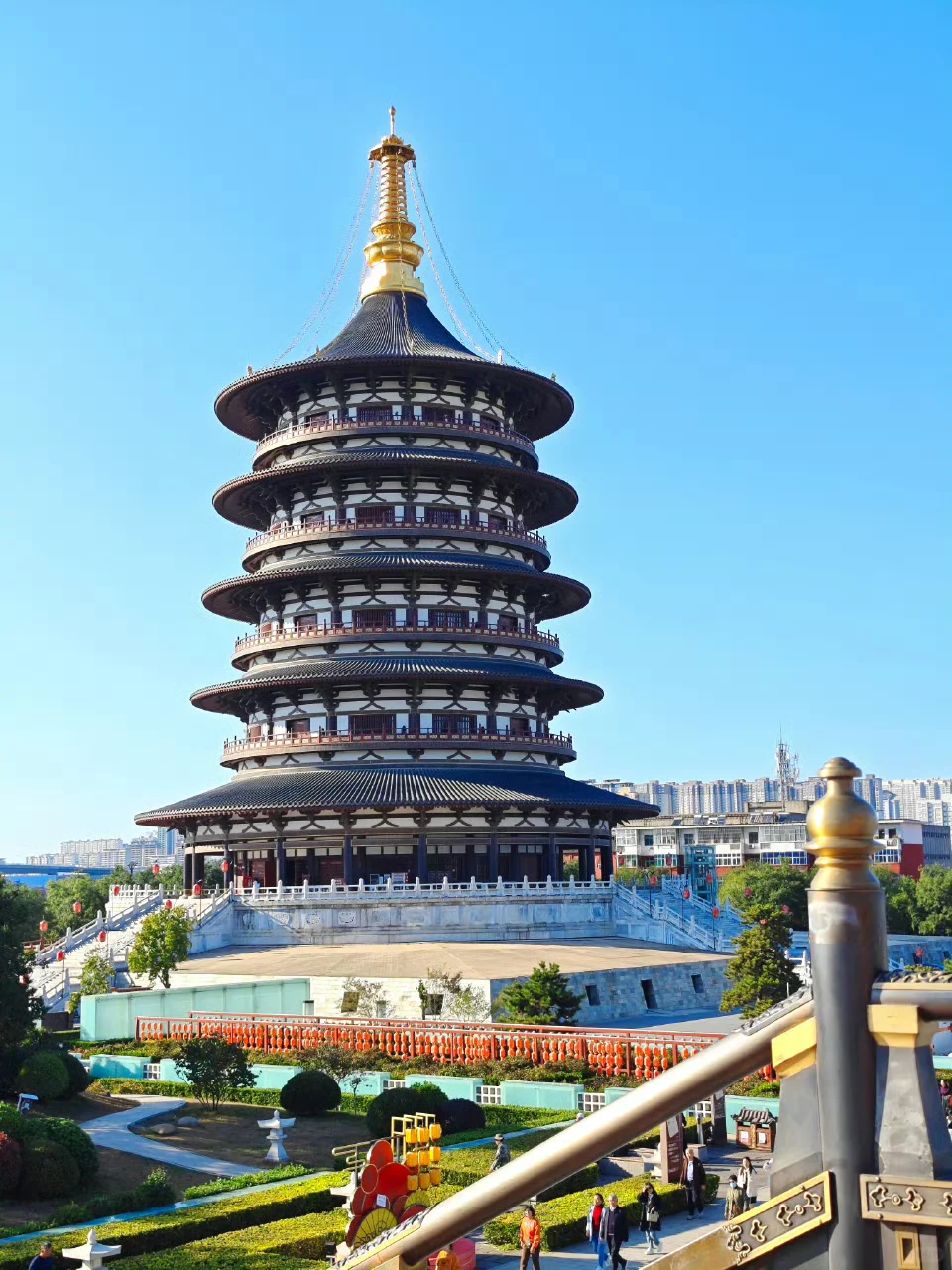 每日分享一个旅游打卡景点之洛阳九洲池